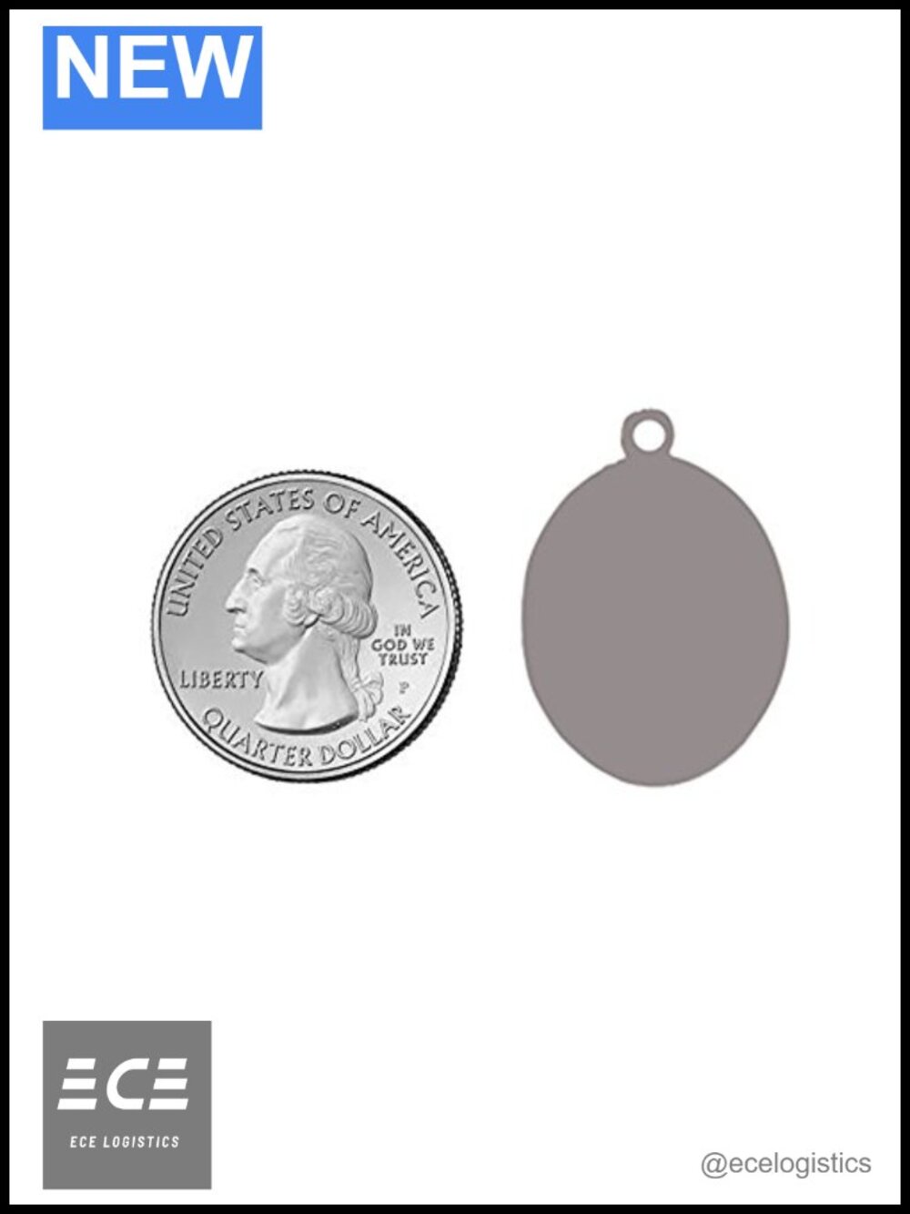 Sterling Silver St. Peregrine Laziosi Pendant Necklace with Stainless Steel - Picture 3 of 3